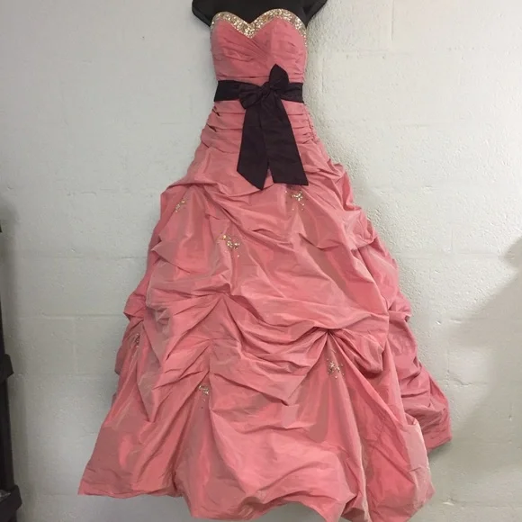 Alyce Designs Pink Victorian Steampunk Formal size 4 - Picture 1 of 10
